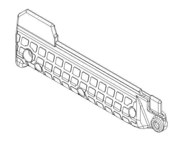 KelTec RFB 7.62 NATO bullpup rifle left side view