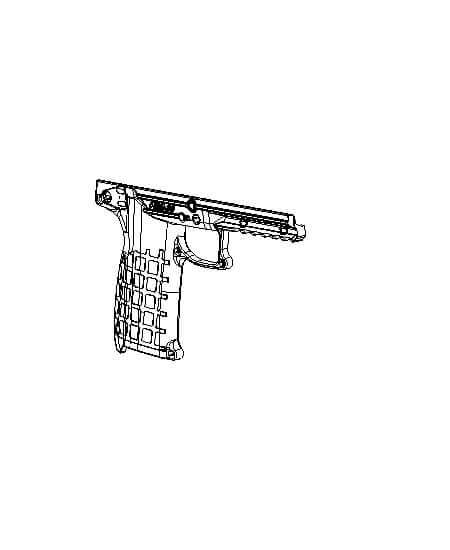 KelTec PMR-30 .22 Magnum pistol right side view