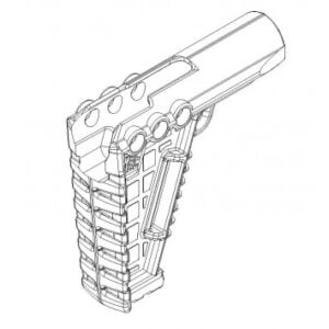 KelTec SUB-2000 foldable pistol caliber carbine