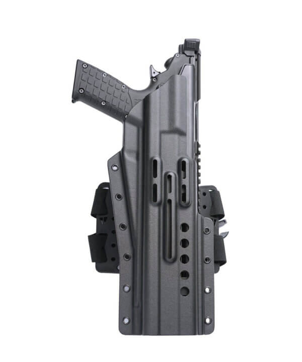 KelTec P50 5.7x28mm pistol in holster