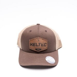 Keltec Florida Leather Patch Snapback Trucker Hat2