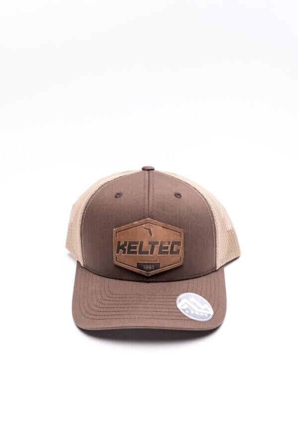 Keltec Florida Leather Patch Snapback Trucker Hat2
