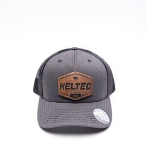 Keltec Wyoming Leather Patch Snapback Trucker Hat2