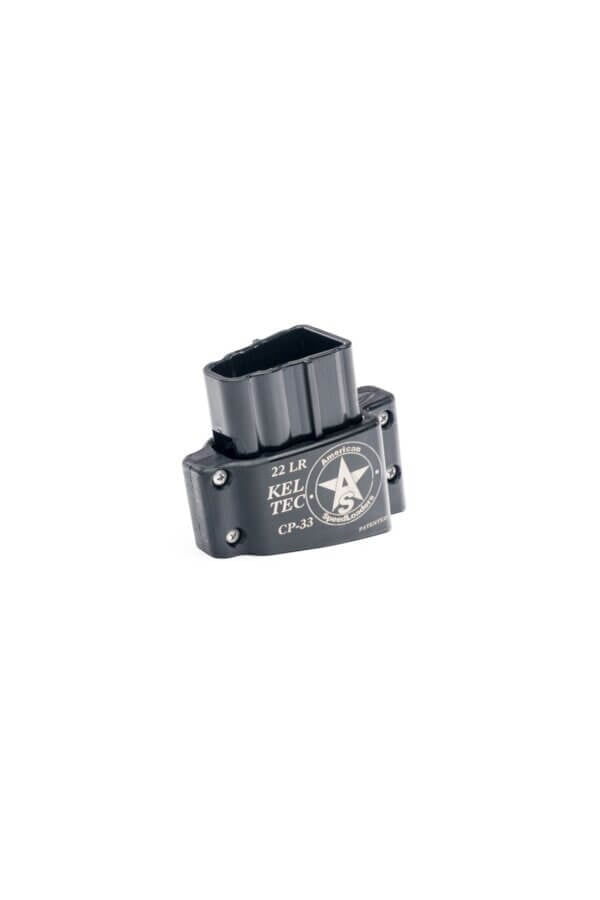 KelTec CP33 .22 LR competition pistol stripper clip speedloader