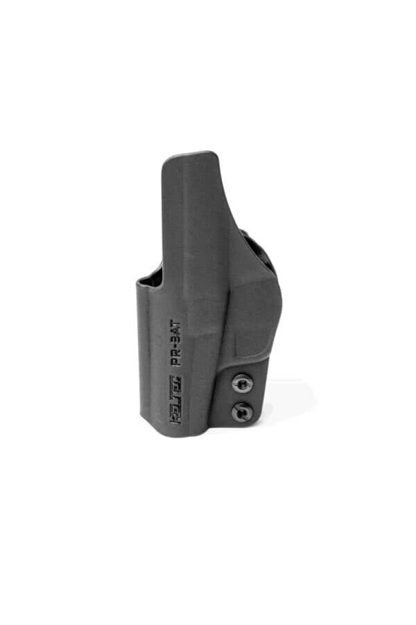 KelTec PR-3AT .380 ACP rotary barrel pistol in holster